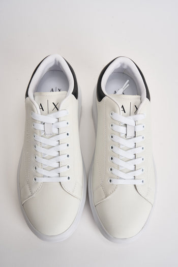 Sneakers in pelle uomo bianca - 5