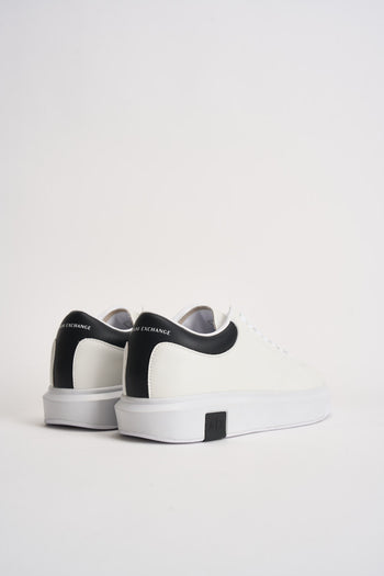 Sneakers in pelle uomo bianca - 6
