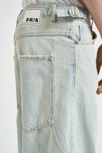 Jeans uomo ampio in denim chiaro 261201 30 BERNA 
