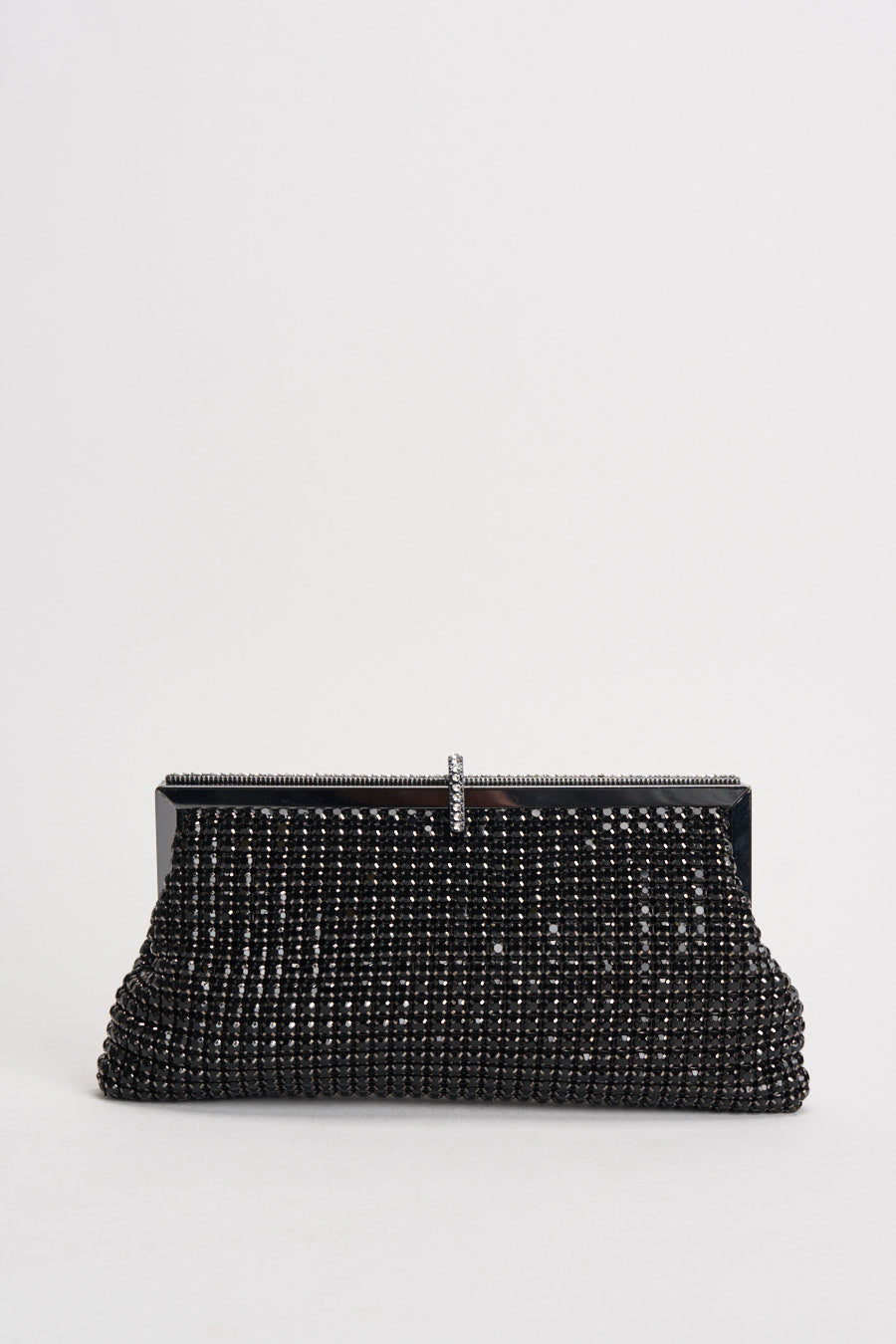 Borsa donna clutch con strass nera FRANCESCA NERO CAFFÈ NERO 