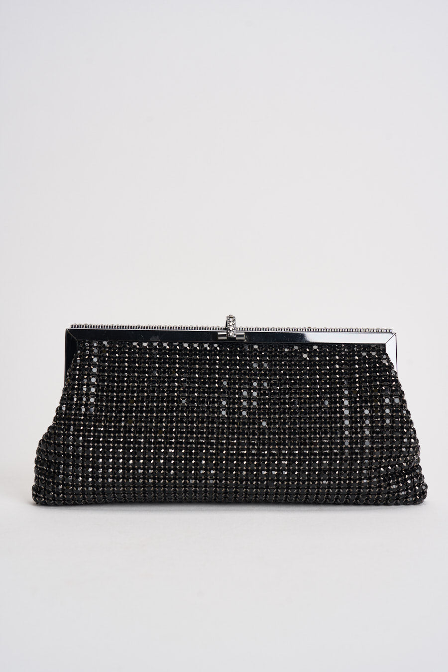 Borsa donna clutch con strass nera FRANCESCA NERO CAFFÈ NERO 