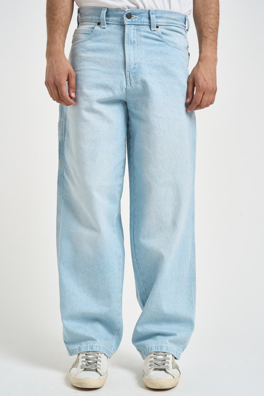 Jeans uomo wide leg in denim chiaro DK0A8 8ED0FE1 DICKIES 