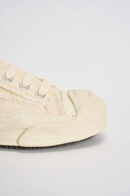 Sneakers uomo panna in canvas - 2