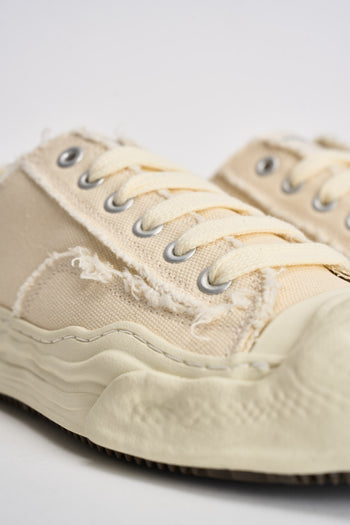 Sneakers uomo panna in canvas - 6