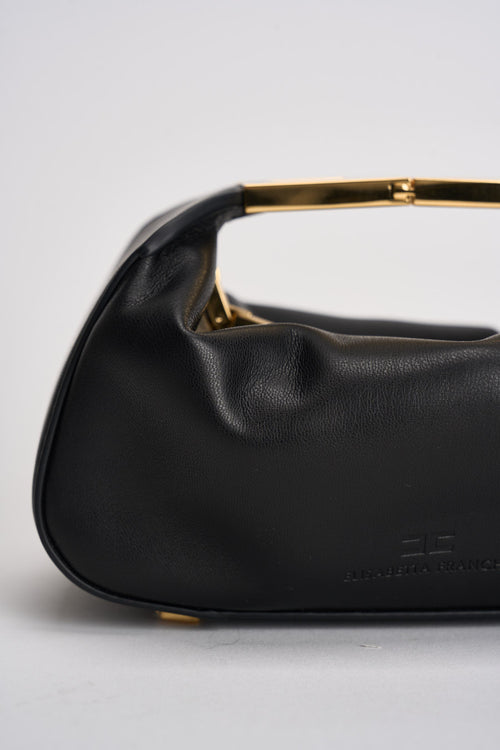 Borsa donna hobo piccola nera - 2