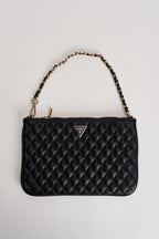 Borsa donna nera trapuntata PW7556 P6174BLACK GUESS 
