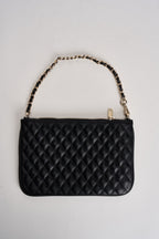 Borsa donna nera trapuntata PW7556 P6174BLACK GUESS 