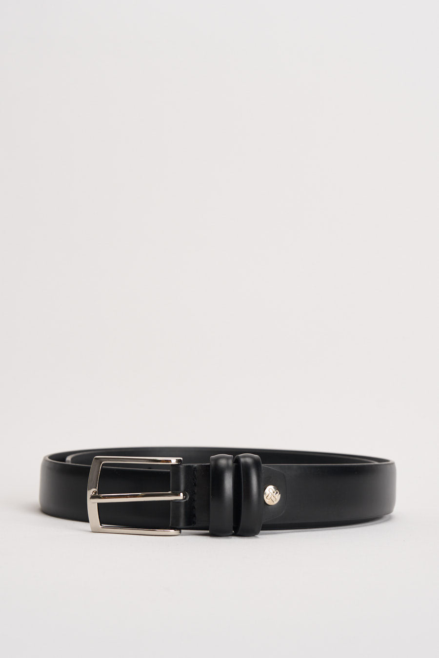 Cintura uomo nera in pelle 28556EI258  IMPERIAL 