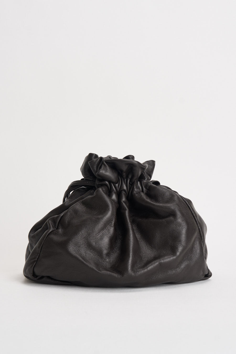 Borsa donna con coulisse marrone BB0216 MORO INCLOTH 
