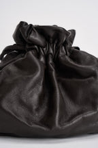 Borsa donna con coulisse marrone BB0216 MORO INCLOTH 