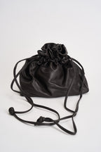 Borsa donna con coulisse marrone BB0216 MORO INCLOTH 
