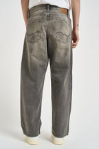 Jeans uomo in denim grigio 12282562 BLACK JACK & JONES 