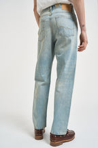 Jeans uomo gamba dritta in denim chiaro 12289089 BLUEDENIM JACK & JONES 