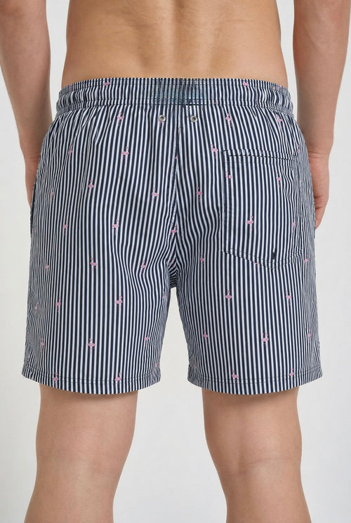 Costume uomo fenicotteri blu navy - 2