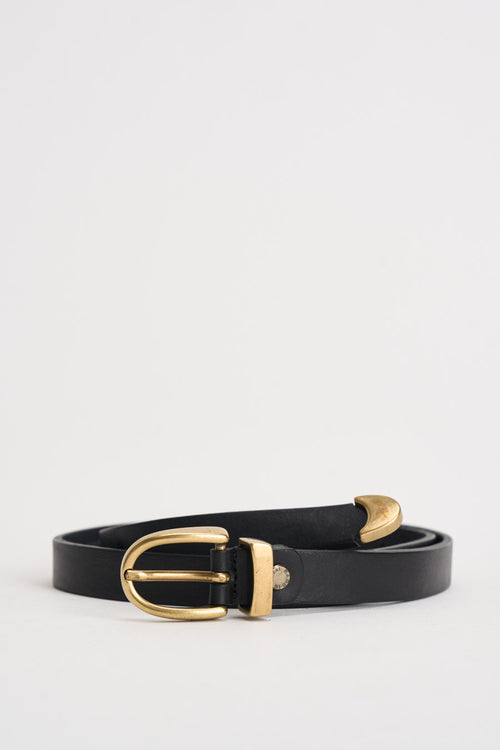 Cintura donna minimal nera