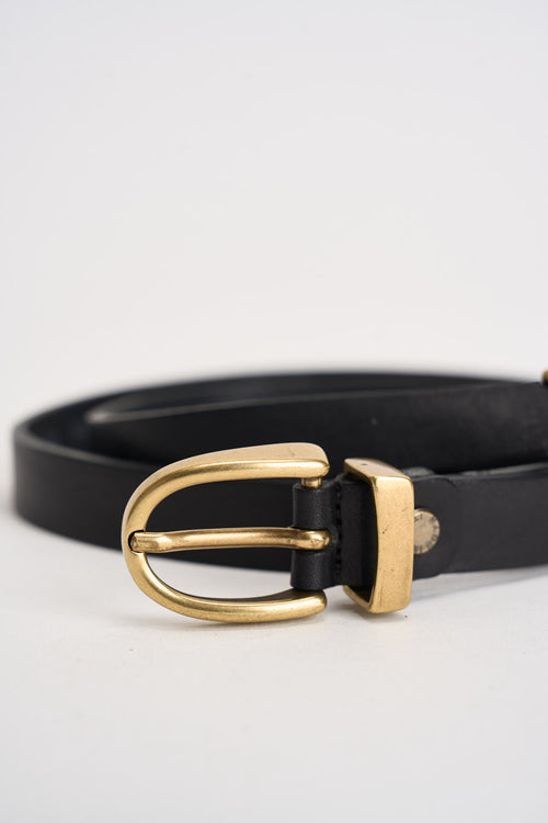 Cintura donna minimal nera - 2