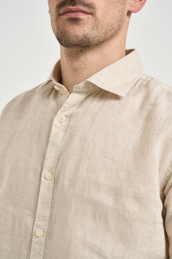 Camicia uomo in lino corda - 4