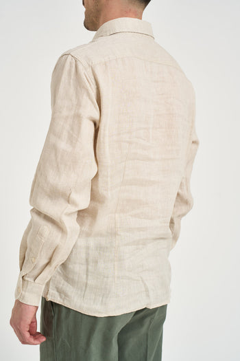Camicia uomo in lino corda - 5