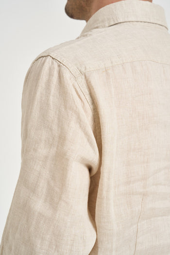 Camicia uomo in lino corda - 6