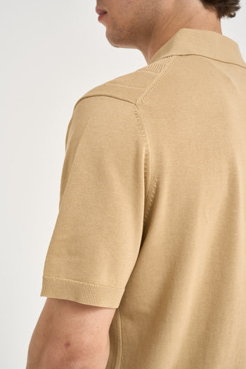 Polo uomo in maglia lavorata corda - 5