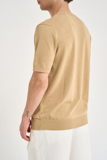 T-shirt uomo in maglia lavorata corda - 3