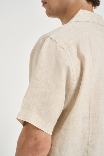 Camicia uomo in lino corda - 5