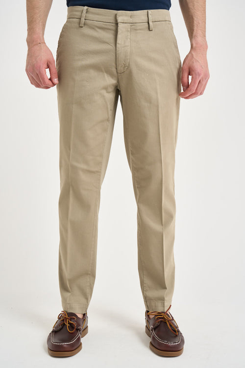Pantalone uomo chino fango - 1