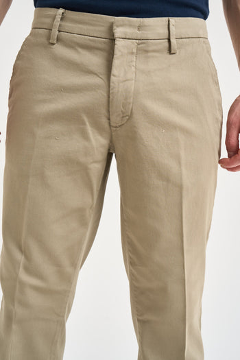 Pantalone uomo chino fango - 3