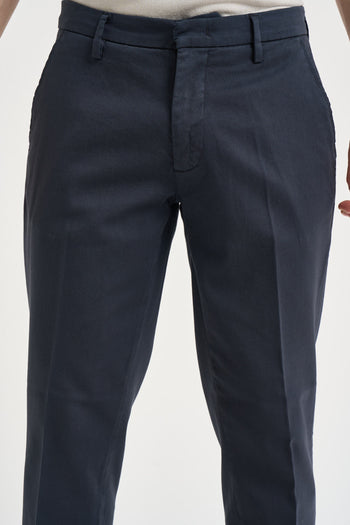 Pantalone uomo chino blu - 3