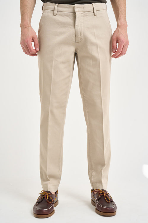 Pantalone uomo chino sabbia - 1