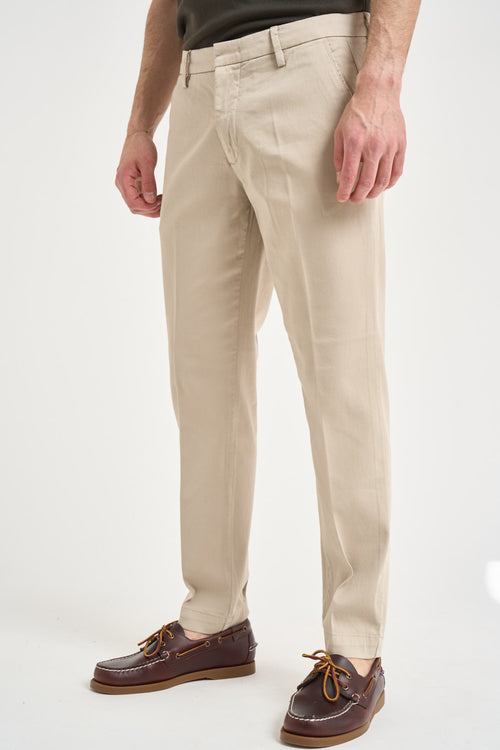 Pantalone uomo chino sabbia - 2