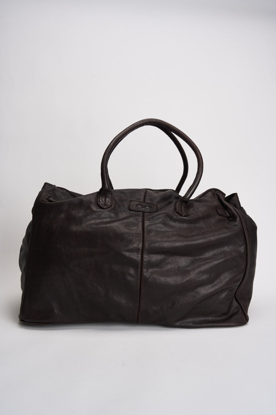 Borsa donna in pelle marrone 261B104 C60 MINORONZONI 