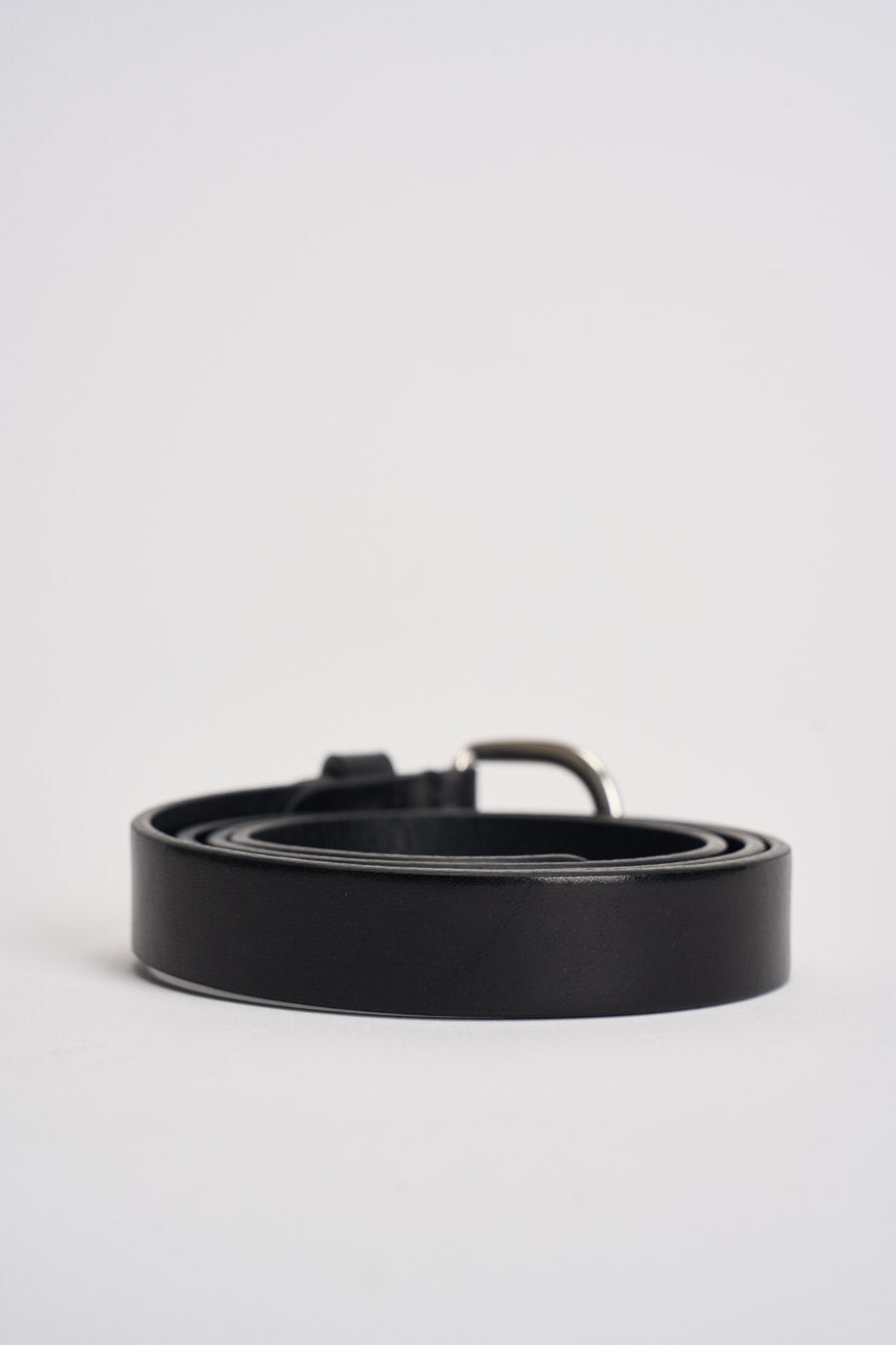 Cintura uomo in pelle nera 261C002 C99 MINORONZONI 