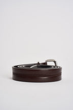 Cintura uomo in pelle marrone 261C003 C60 MINORONZONI 