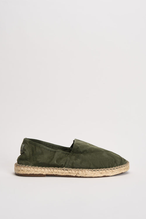 Espadrillas uomo verdi