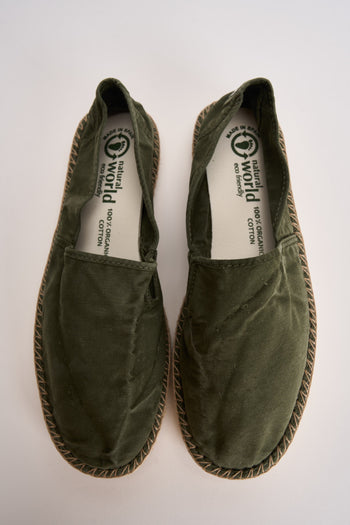 Espadrillas uomo verdi - 6