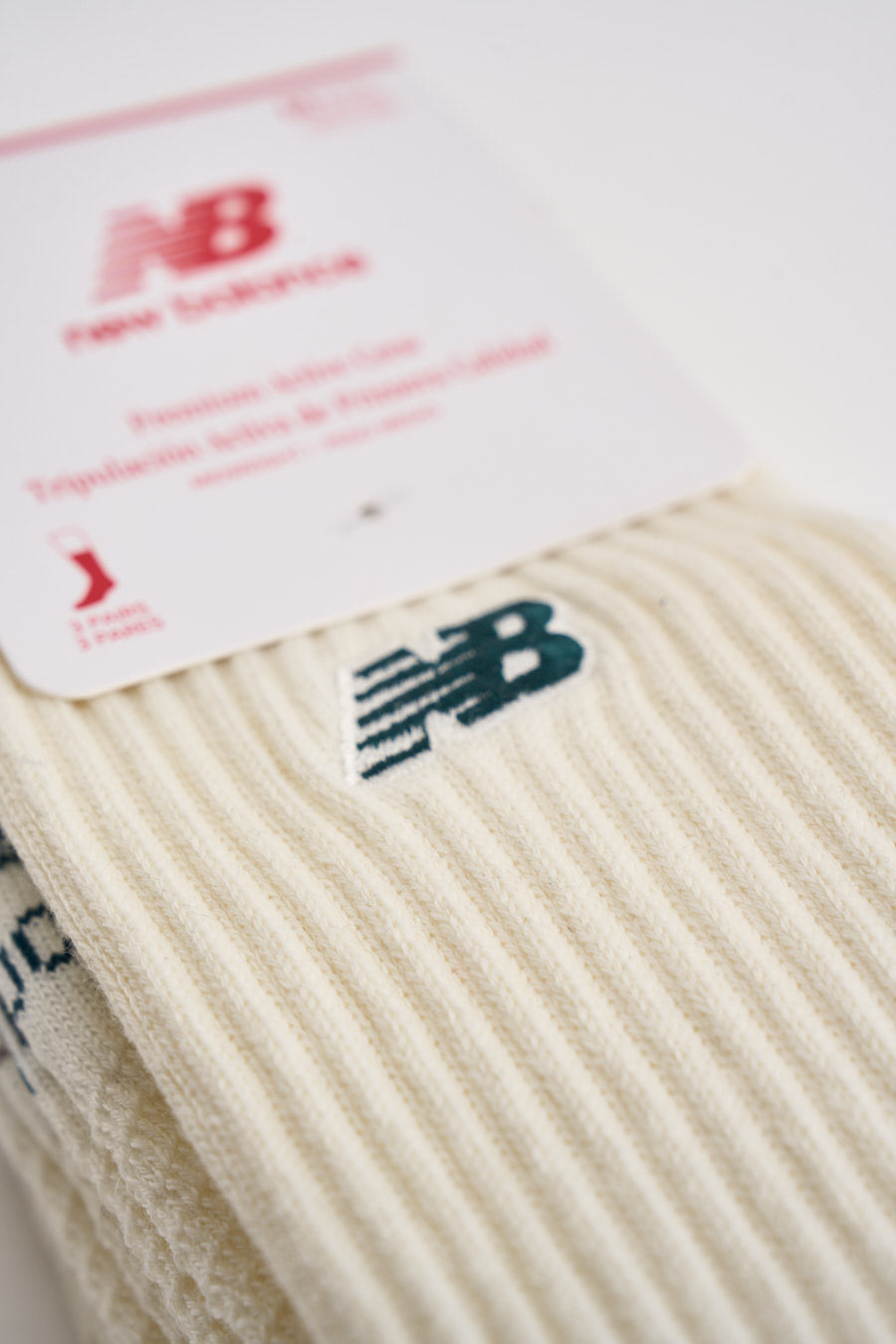 Calze uomo a costine panna AC98743 AC2 NEW BALANCE 