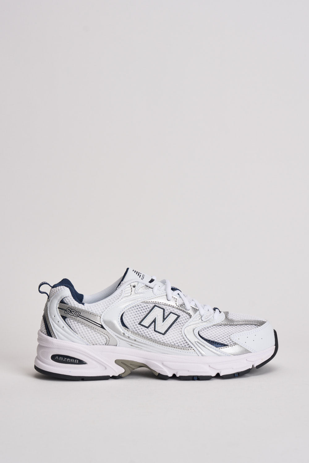 Sneakers uomo 530 bianca e blu MR530U SG NEW BALANCE 