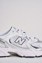 Sneakers uomo 530 bianca e blu MR530U SG NEW BALANCE 