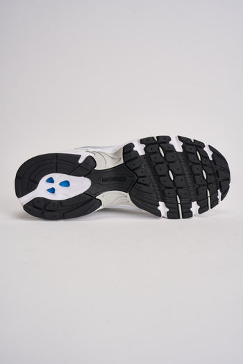 Sneakers donna 530 bianche e argento - 8