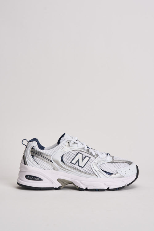 Sneakers donna 530 bianche e blu - 1