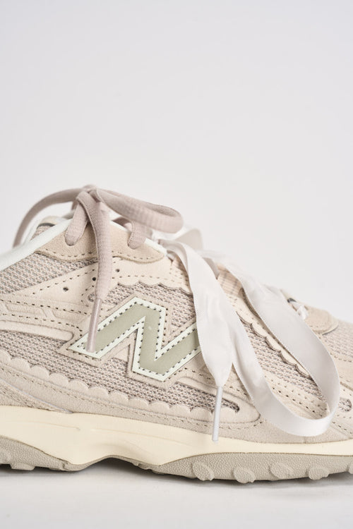 Sneakers donna 204L in suede panna - 2