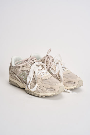 Sneakers donna 204L in suede panna - 3