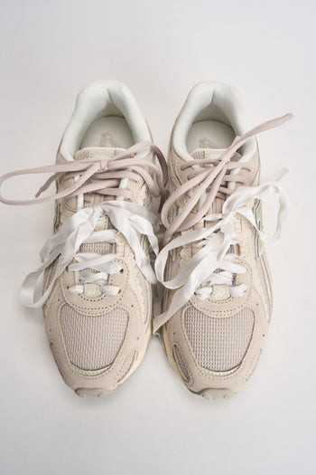 Sneakers donna 204L in suede panna - 4