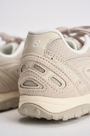 Sneakers donna 204L in suede panna - 6