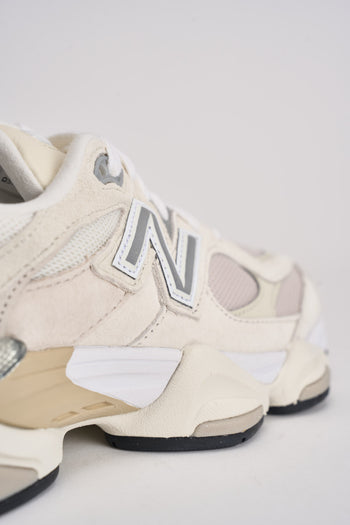 Sneakers donna 9060 panna e bianca - 9