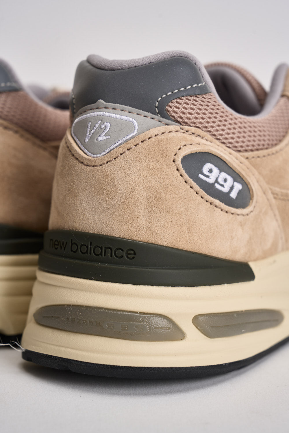 Sneakers uomo Made in UK 991v2 beige U991 BE2 NEW BALANCE 