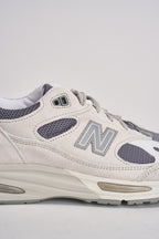 Sneakers uomo Made in UK 991v2 grigio U991 LG2 NEW BALANCE 
