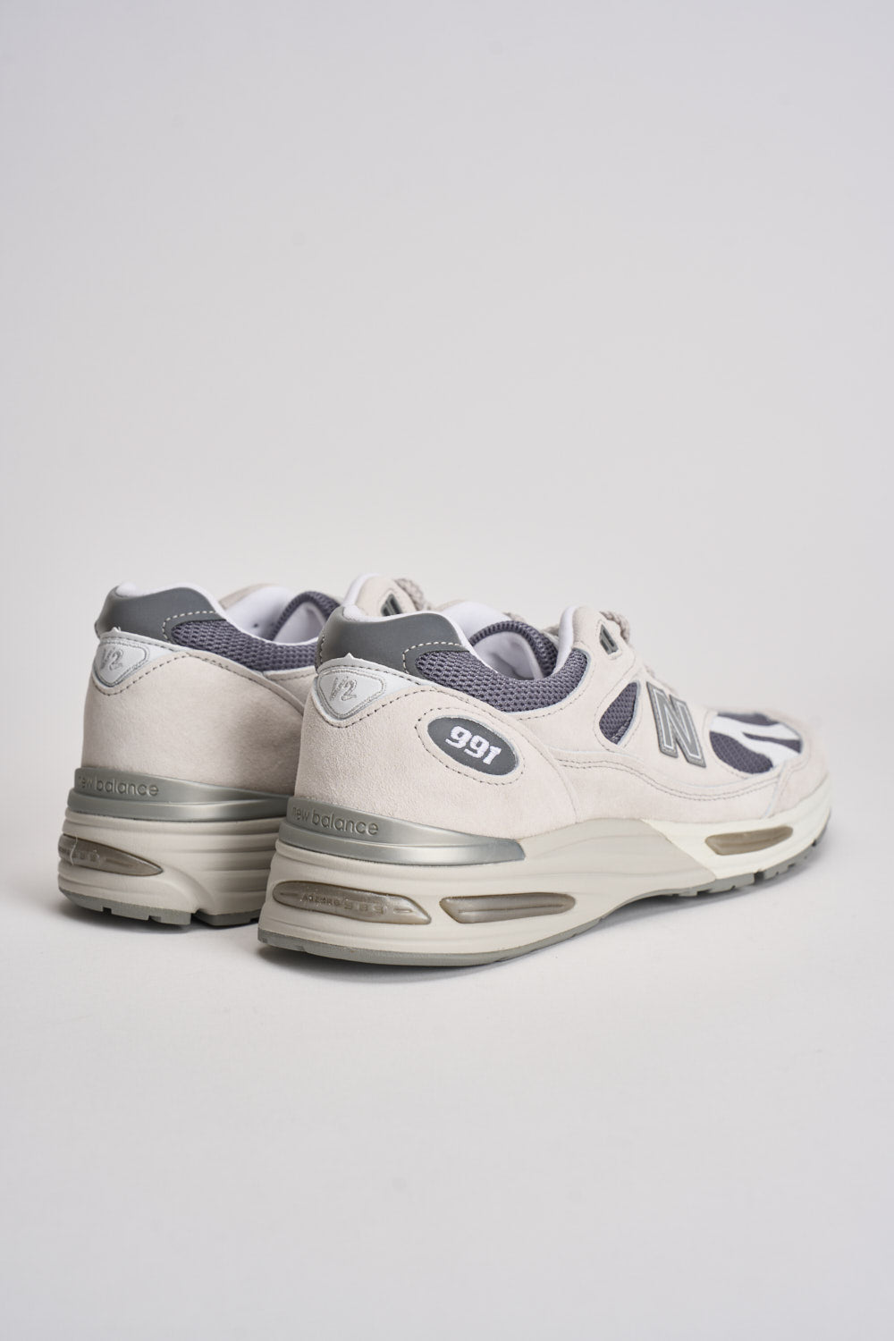Sneakers uomo Made in UK 991v2 grigio U991 LG2 NEW BALANCE 