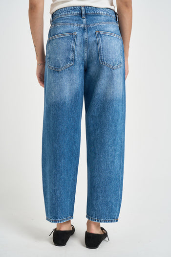 Jeans donna con strass denim - 3